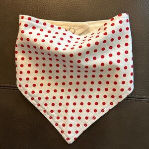 Polka Dot Baby Bandana-Bib